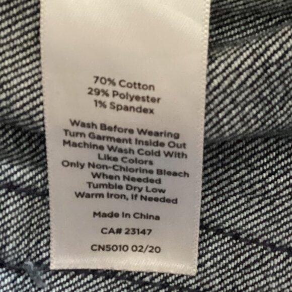 Talbots Women's Flawless High Waist Modern Ankle Blue Jeans Size 14 Straight Leg - Picture 9 of 9